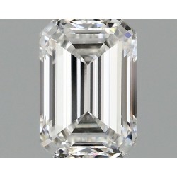 Diament laboratoryjny bezbarwny szlif szmaragdowy, 0.97ct, VVS2, E, IGI LG668427766