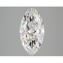 Diament laboratoryjny bezbarwny markiza, 2.08ct, VVS1, F, IGI LG669472878