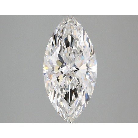 Diament laboratoryjny bezbarwny markiza, 2.08ct, VVS1, F, IGI LG669472878