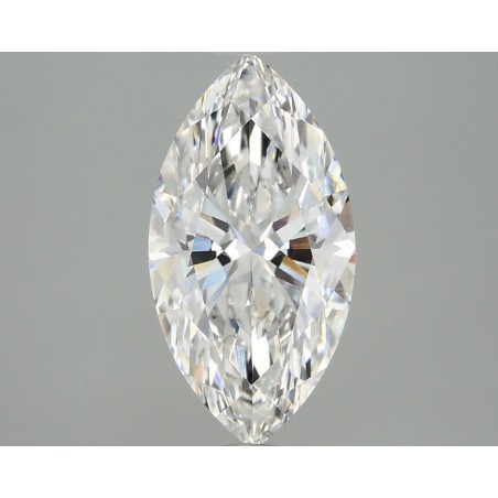 Diament laboratoryjny bezbarwny markiza, 2.08ct, VVS1, F, IGI LG660496584