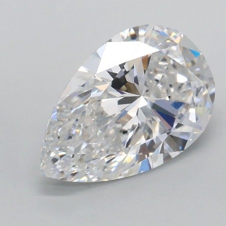 Diament laboratoryjny bezbarwny szlif gruszkowy, 2.09ct, VVS2, E, IGI LG724532195