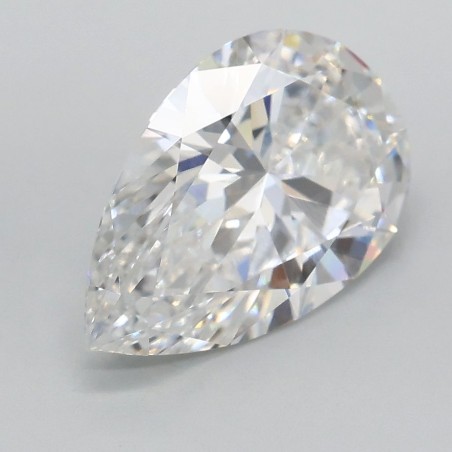 Diament laboratoryjny bezbarwny szlif gruszkowy, 2.08ct, VVS2, E, IGI LG727588692