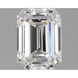 Diament laboratoryjny bezbarwny szlif szmaragdowy, 1.98ct, VVS2, D, IGI LG662416305