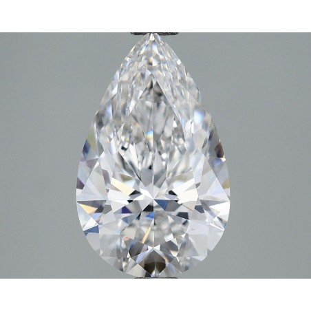 Diament laboratoryjny bezbarwny szlif gruszkowy, 1.09ct, VVS2, D, HRD 240000225940