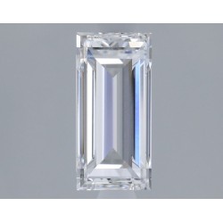 Diament laboratoryjny bezbarwny bagietka, 1.47ct, VVS2, D, IGI LG687525582