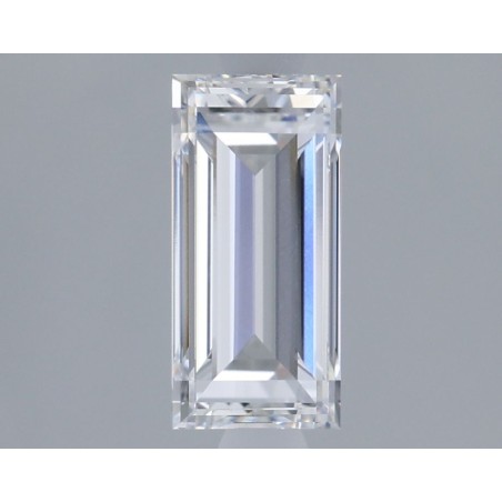 Diament laboratoryjny bezbarwny bagietka, 1.47ct, VVS2, D, IGI LG687525582