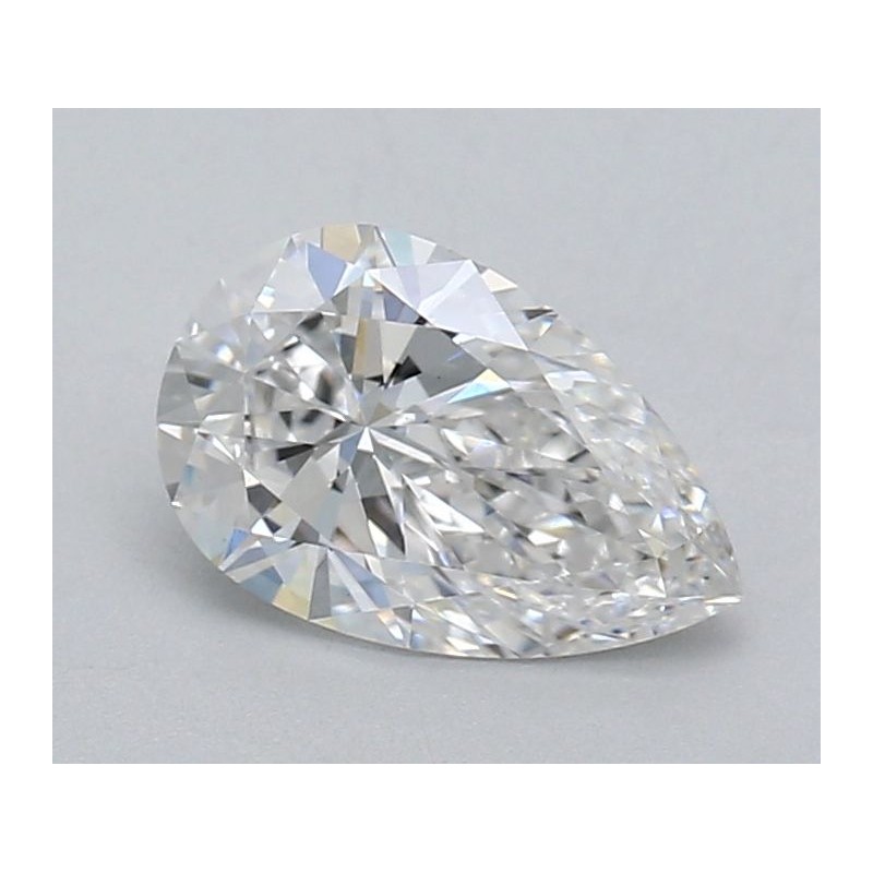 Diament laboratoryjny bezbarwny szlif gruszkowy, 1.04ct, VVS2, D, IGI LG633466737