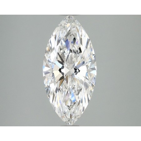 Diament laboratoryjny bezbarwny markiza, 1.96ct, VVS2, D, IGI LG664406709