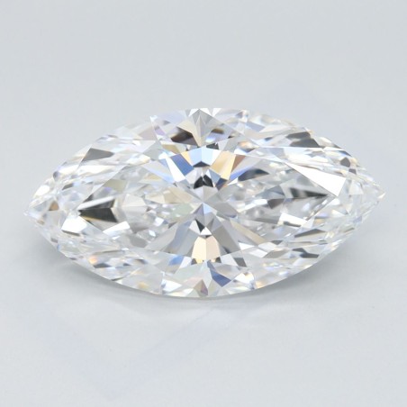 Diament laboratoryjny bezbarwny markiza, 2.34ct, VVS1, D, GIA 2524847427