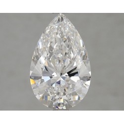 Diament laboratoryjny bezbarwny szlif gruszkowy, 2.5ct, VVS1, D, GIA 1537249618