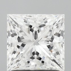 Diament laboratoryjny bezbarwny szlif princess, 1.55ct, VVS2, D, IGI LG733576565