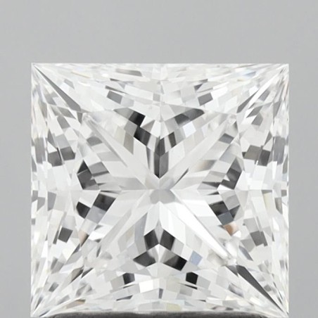 Diament laboratoryjny bezbarwny szlif princess, 1.55ct, VVS2, D, IGI LG733576565