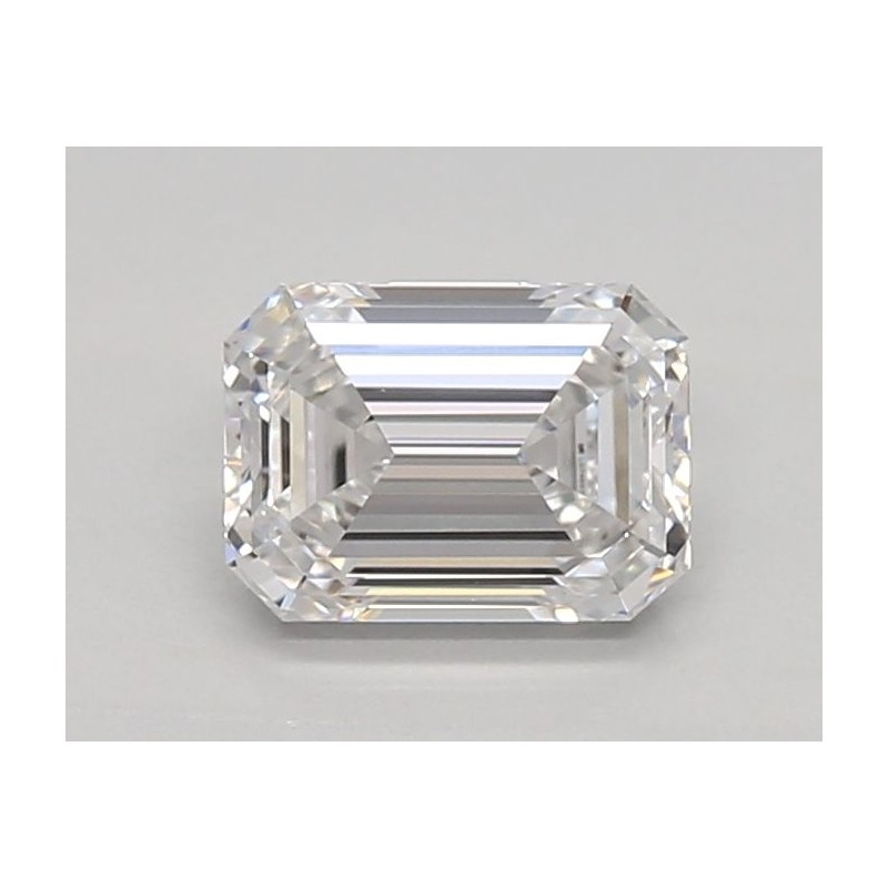 Diament laboratoryjny bezbarwny szlif szmaragdowy, 0.93ct, VVS1, D, IGI LG746511437