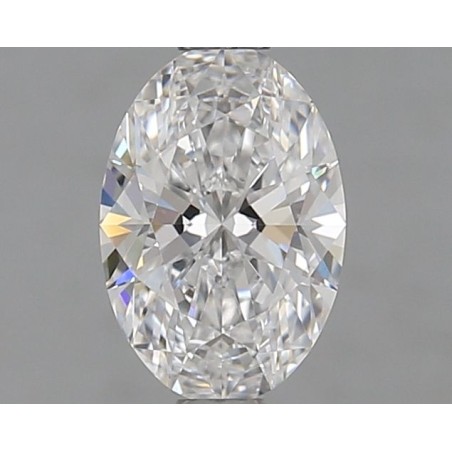 Diament laboratoryjny bezbarwny szlif owalny, 1.01ct, IF, D, IGI LG737555921