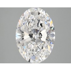 Diament laboratoryjny bezbarwny szlif owalny, 2.8ct, VVS2, D, IGI LG724590131