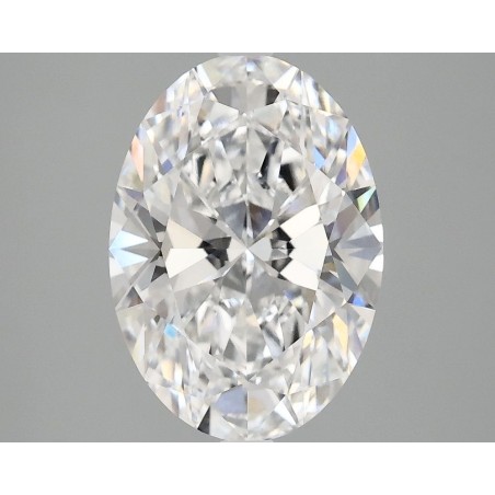 Diament laboratoryjny bezbarwny szlif owalny, 2.8ct, VVS2, D, IGI LG724590131