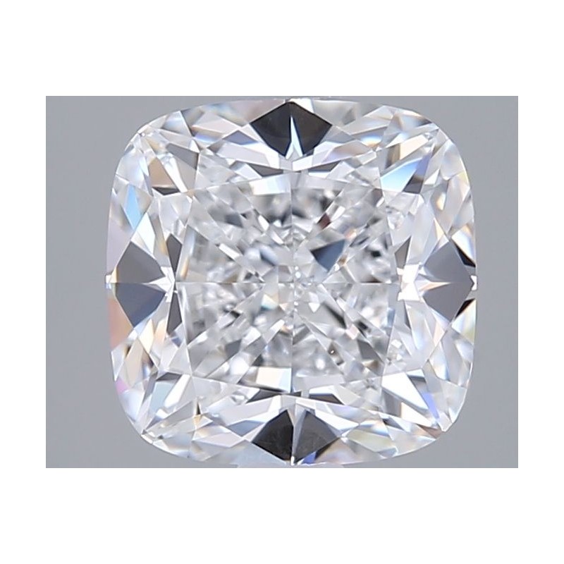 Diament laboratoryjny bezbarwny szlif poduszkowy brylantowy, 2.06ct, VVS2, E, GIA 6532390380
