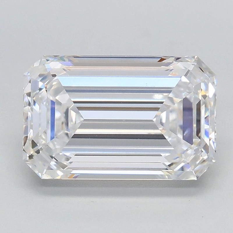 Diament laboratoryjny bezbarwny szlif szmaragdowy, 2.09ct, VVS2, D, IGI LG724531942