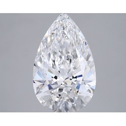 Diament laboratoryjny bezbarwny szlif gruszkowy, 2.51ct, VVS1, E, IGI LG726538261
