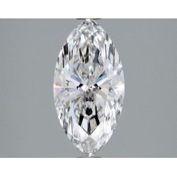 Diament laboratoryjny bezbarwny markiza, 1.56ct, VVS1, E, HRD 240000194921