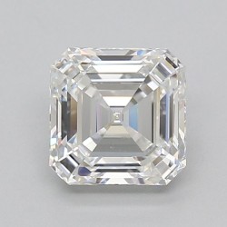 Diament laboratoryjny bezbarwny asscher, 2ct, VVS1, D, IGI LG722565700