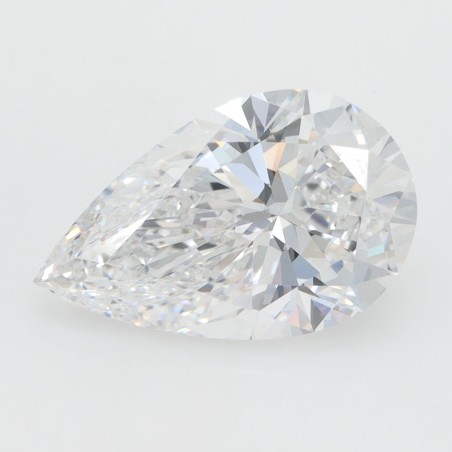 Diament laboratoryjny bezbarwny szlif gruszkowy, 2.91ct, VVS2, D, GIA 5496829794
