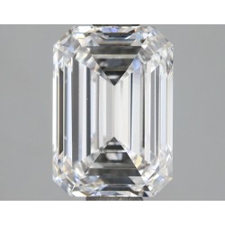 Diament laboratoryjny bezbarwny szlif szmaragdowy, 2.53ct, VVS1, D, IGI LG705522342