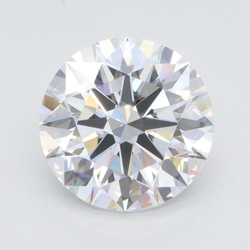 Diament laboratoryjny bezbarwny szlif okrągły, 2.71ct, VVS1, D, GIA LG6482021118
