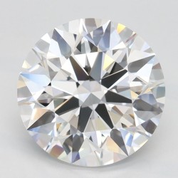 Diament laboratoryjny bezbarwny szlif okrągły, 3ct, VVS1, D, IGI LG723553193