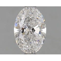 Diament laboratoryjny bezbarwny szlif owalny, 1.02ct, VVS2, D, IGI LG642427262