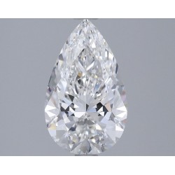 Diament laboratoryjny bezbarwny szlif gruszkowy, 2ct, VVS1, E, IGI LG732563364