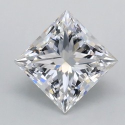 Diament laboratoryjny bezbarwny szlif princess, 1.09ct, VVS2, E, IGI LG724530341