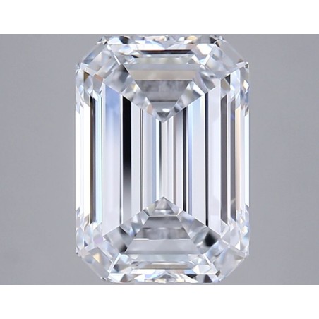 Diament laboratoryjny bezbarwny szlif szmaragdowy, 2.51ct, VVS2, F, GIA 2538315874