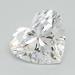 Diament laboratoryjny bezbarwny serce, 2.2ct, VVS1, D, IGI LG729572653