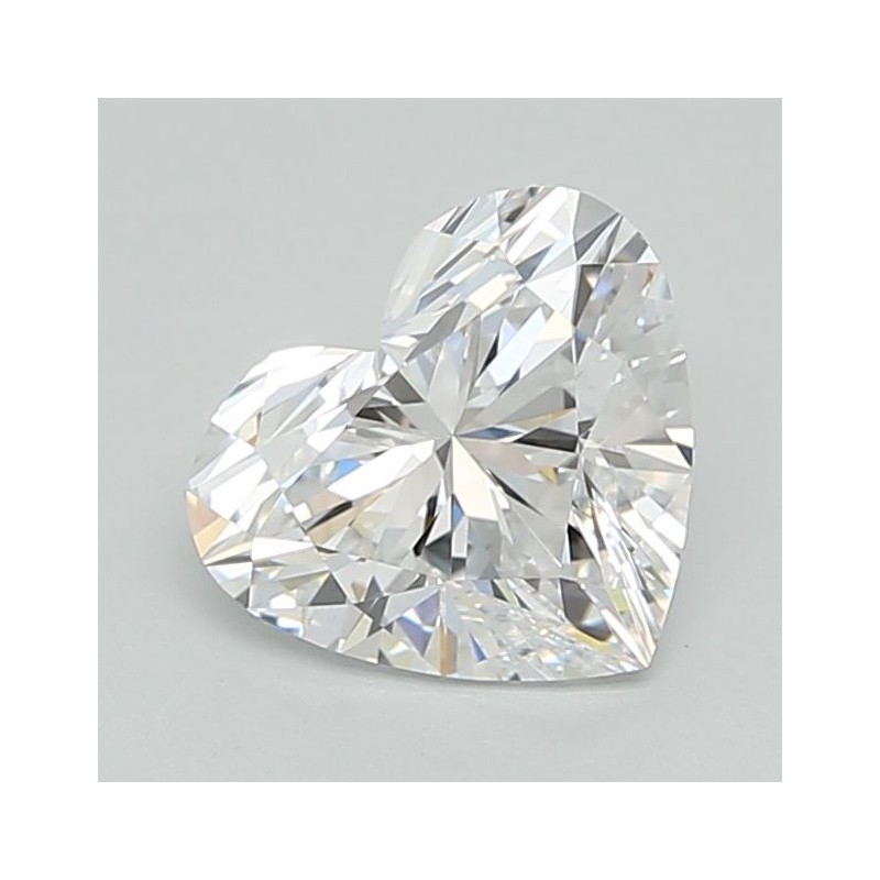 Diament laboratoryjny bezbarwny serce, 2.2ct, VVS1, D, IGI LG729572653