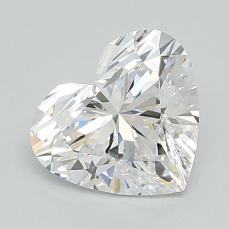 Diament laboratoryjny bezbarwny serce, 2.2ct, VVS1, D, IGI LG729572653