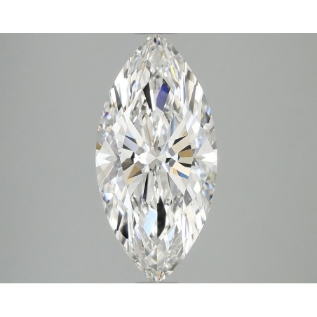 Diament laboratoryjny bezbarwny markiza, 2.58ct, VVS2, E, IGI LG738501542