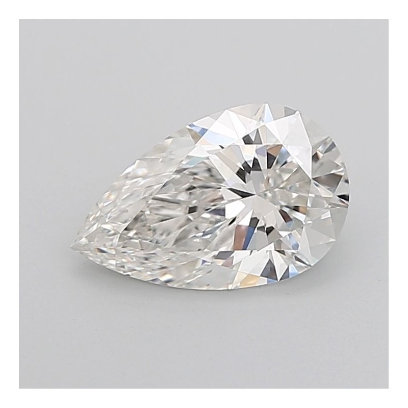 Diament laboratoryjny bezbarwny szlif gruszkowy, 2.54ct, VVS2, F, IGI LG717566910