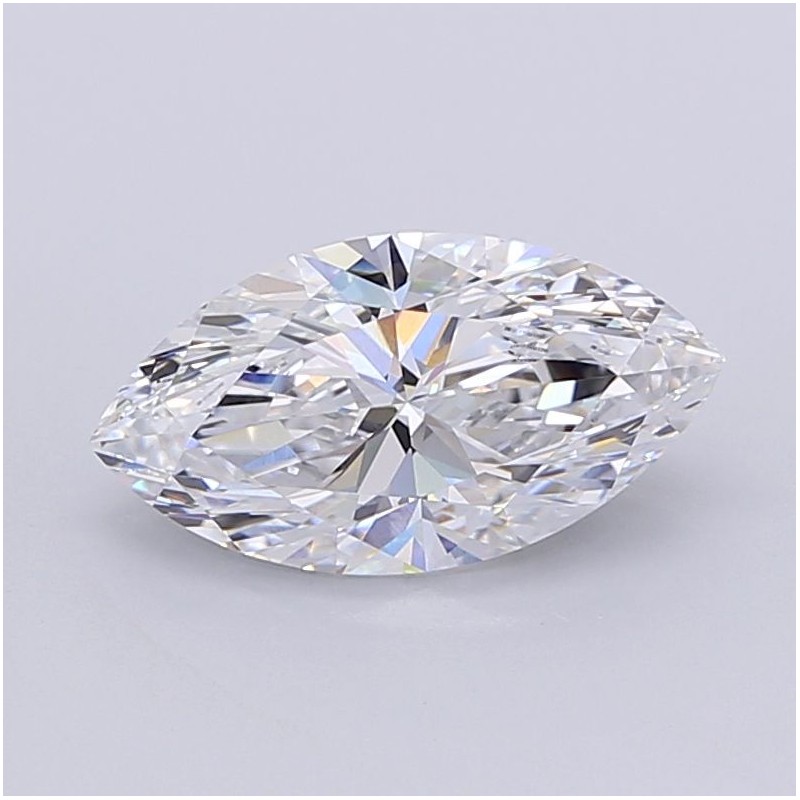 Diament laboratoryjny bezbarwny markiza, 2.85ct, VVS2, D, IGI LG739523390