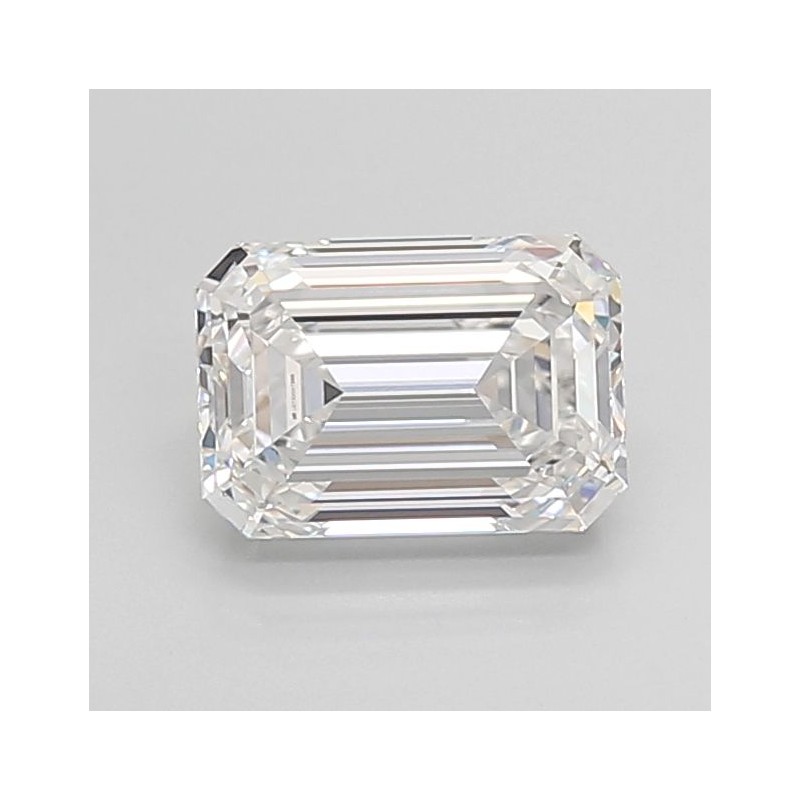 Diament laboratoryjny bezbarwny szlif szmaragdowy, 2.71ct, VVS1, E, IGI LG732557288