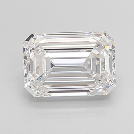 Diament laboratoryjny bezbarwny szlif szmaragdowy, 2.71ct, VVS1, E, IGI LG732557288