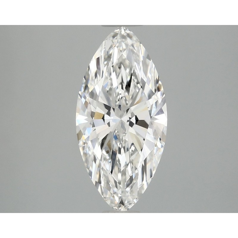Diament laboratoryjny bezbarwny markiza, 2.08ct, VVS2, F, IGI LG735519522