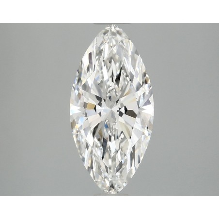 Diament laboratoryjny bezbarwny markiza, 2.08ct, VVS2, F, IGI LG735519522