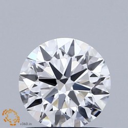 Diament laboratoryjny bezbarwny szlif okrągły, 0.91ct, VVS2, D, IGI LG674546859