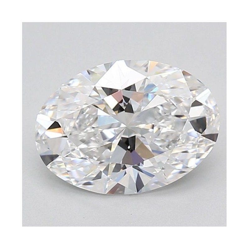 Diament laboratoryjny bezbarwny szlif owalny, 2.06ct, VVS1, D, IGI LG729572401