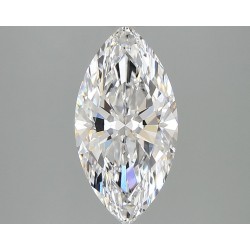 Diament laboratoryjny bezbarwny markiza, 2.1ct, VVS2, D, IGI LG670442692