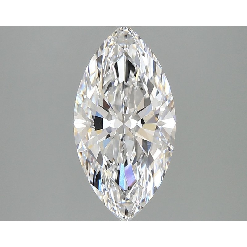 Diament laboratoryjny bezbarwny markiza, 2.1ct, VVS2, D, IGI LG670442692