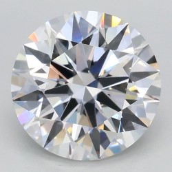 Diament laboratoryjny bezbarwny szlif okrągły, 2.04ct, VVS2, E, IGI LG724530069