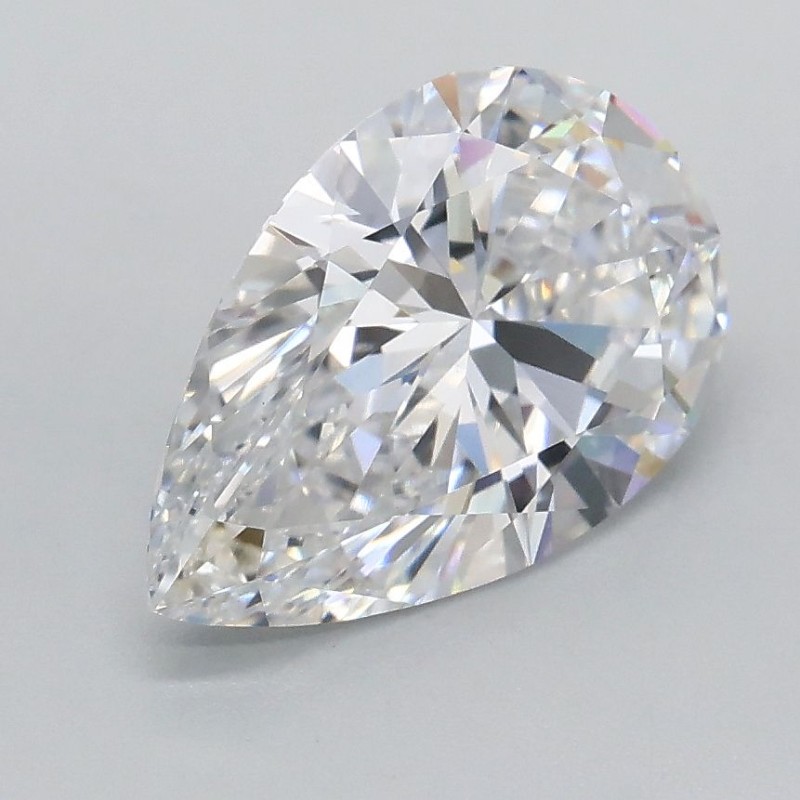 Diament laboratoryjny bezbarwny szlif gruszkowy, 1.59ct, VVS2, D, IGI LG739537808 Diament laboratoryjny bezbarwny szlif gruszkowy, 1.59ct, VVS2, D, IGI LG739537808