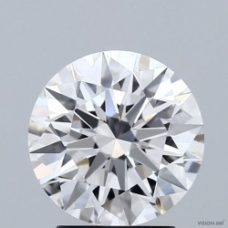 Diament laboratoryjny bezbarwny szlif okrągły, 2.53ct, VVS2, E, IGI LG735594384